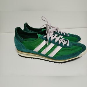 Womens size 8 Adidas SL '72 Green/Gold